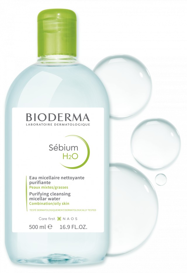 Bioderma Sebium Purifying Cleansing Micellar Water for combination/oily skin 500ml