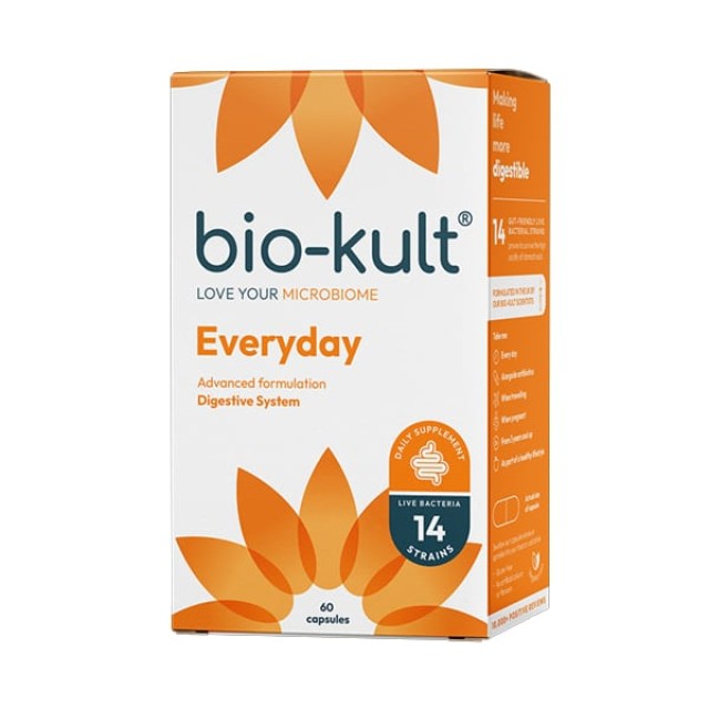 Bio-Kult Everyday Συμπλήρωμα Διατροφής με προηγμένη φόρμουλα προβιοτικών 60 κάψουλες