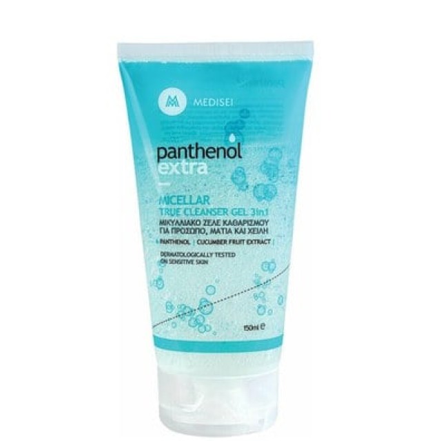 Panthenol Extra Micellar 3 in 1 True Cleanser Gel Καθαρισμού Προσώπου, 150ml