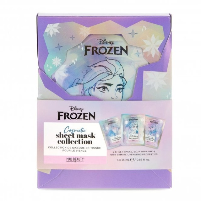 Mad Beauty Frozen Face Mask Collection 3 x 25ml