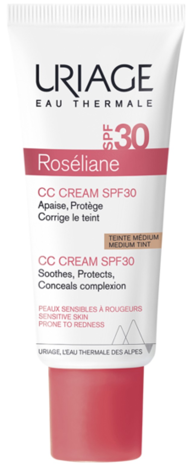 Uriage Roseliane CC Cream SPF30 Medium Tint 40ml