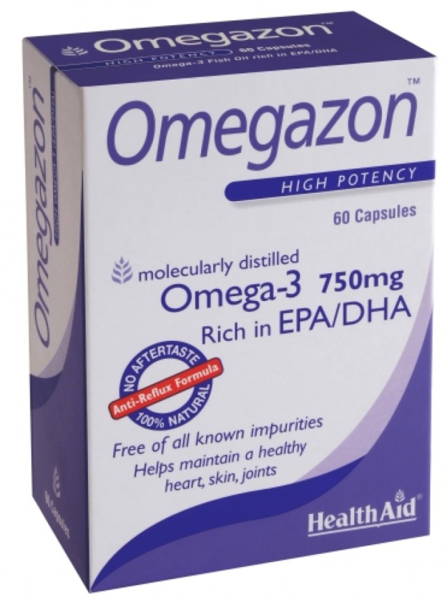 Health Aid Omegazon 750mg 60Caps