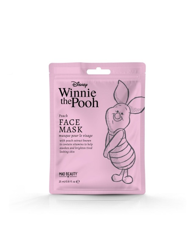 Mad Beauty Winnie the Pooh Piglet Face Mask 25ml