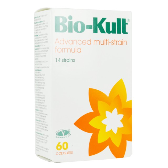 Bio-Kult Advanced Συμπλήρωμα Διατροφής με προηγμένη φόρμουλα προβιοτικών 60 κάψουλες