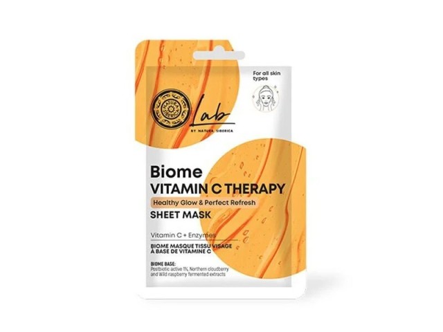 Natura Siberica Biome Vitamin C Therapy Sheet Mask 25gr