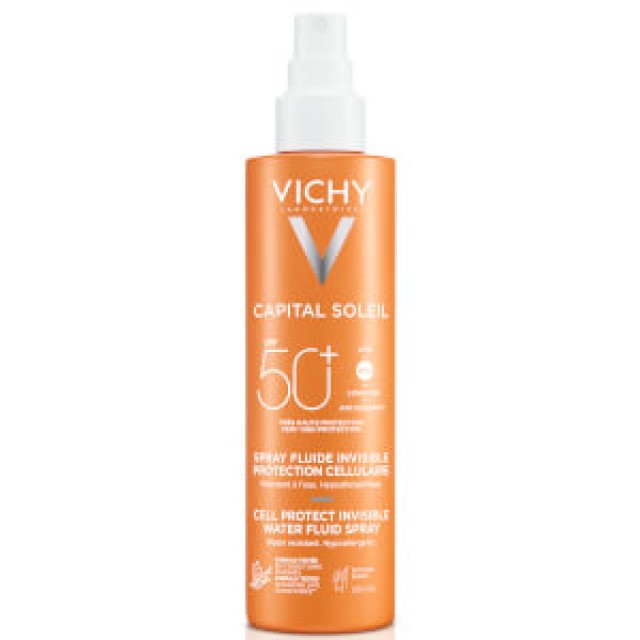 Vichy Capital Soleil Beach Protect SPF50+ Fluid Invisible Spray 200ml
