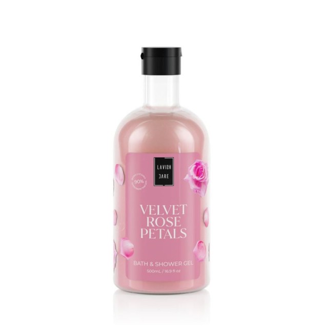 Lavish Care Velvet Rose Petals Shower Gel 500ml