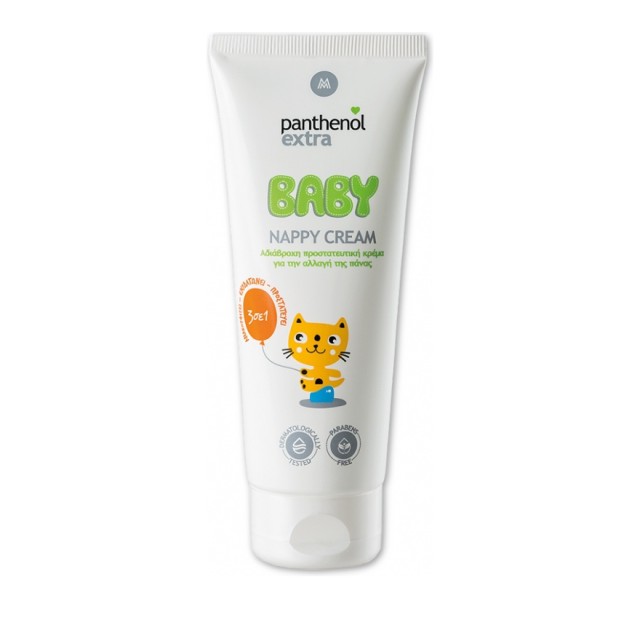 Medisei Panthenol Extra Baby Nappy Cream Αδιάβροχη Προστατευτική Κρέμα για την Αλλαγή της Πάνας 100ml