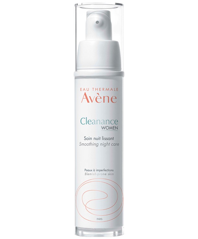 Avène - Cleanance Women Κρέμα Λείανσης Νύχτας - Δέρμα με ατέλειες & σημάδια ακμής ενήλικα - 30 ml