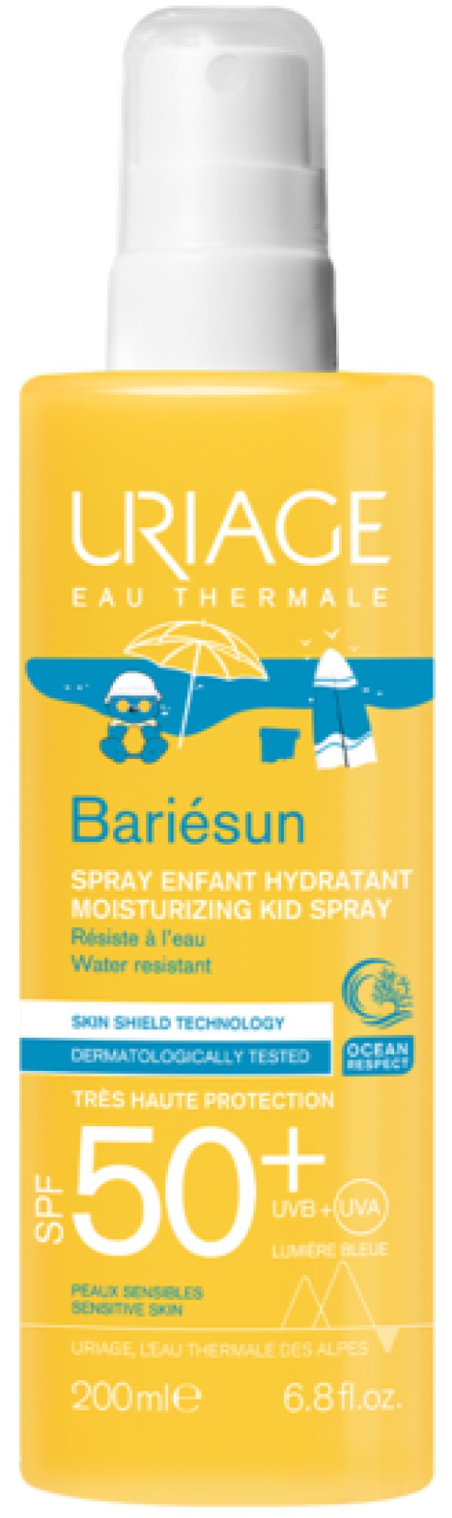 Uriage Bariesun Moisturizing Kid Spray SPF50+ 200ml