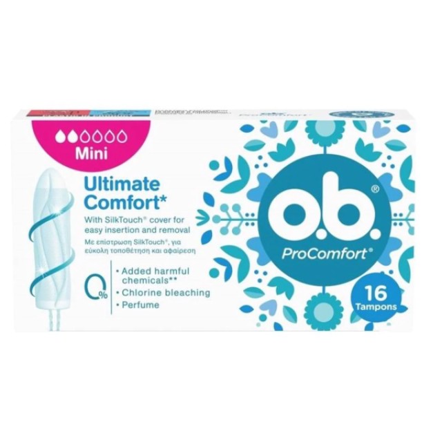 O.B. Ultimate Comfort Mini 16τμχ