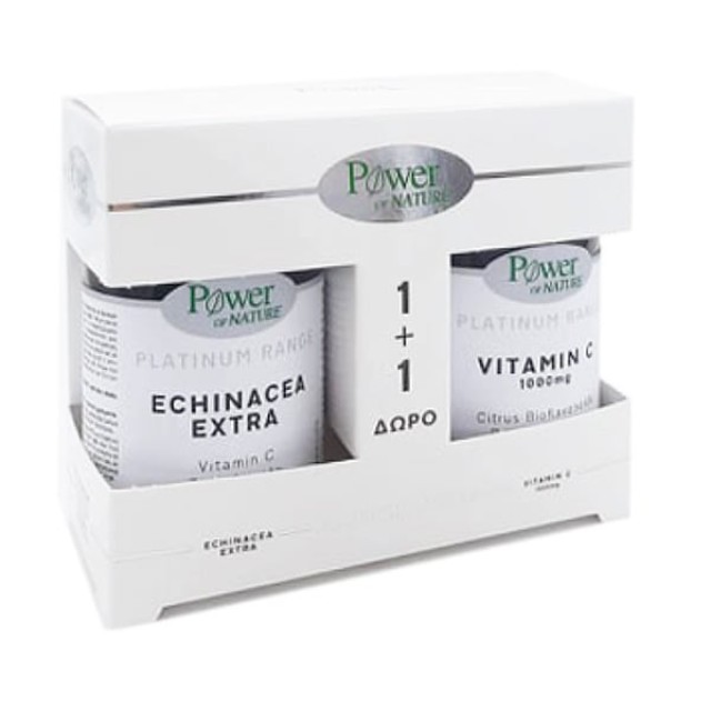Power Health Promo Platinum Range Echinacea Extra 30 Κάψουλες + Vitamin Vitamin C 1000mg 20 Δισκία