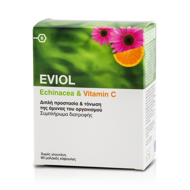 Eviol Echinacea & Vitamin C 60 soft gels