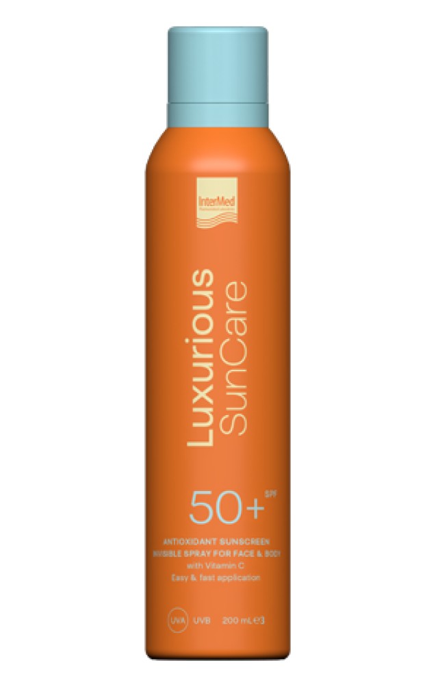 Intermed Luxurious Antioxidant Sunscreen Invisible Spray SPF50 200ml