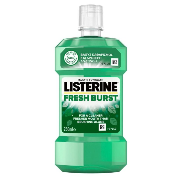 Listerine Daily Mouthwash Fresh Burst 250ml
