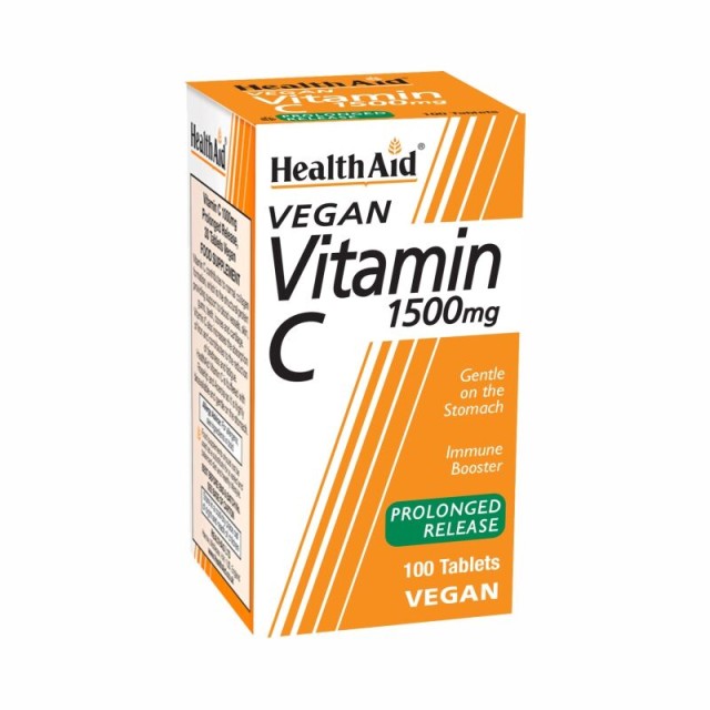 Health Aid Vitamin C 1500mg 100 Tabs