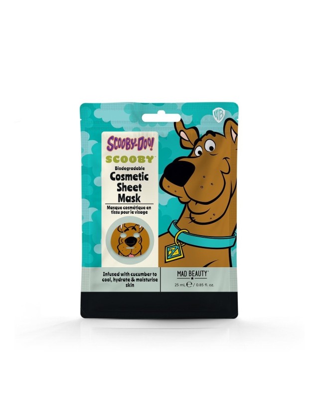Mad Beauty Scooby Doo Cosmetic Sheet Mask Scooby 25ml