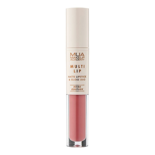 MUA Lipstick & Gloss Duo-Nude Edition-Bloom