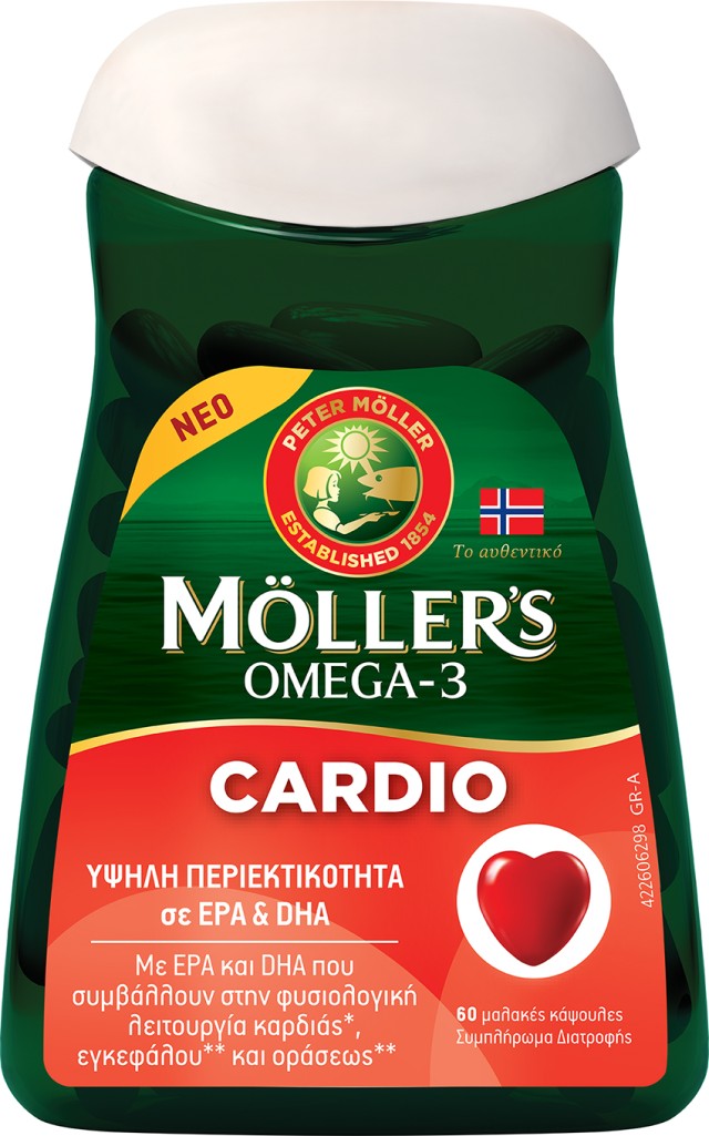 Mollers Omega-3 Cardio 60caps