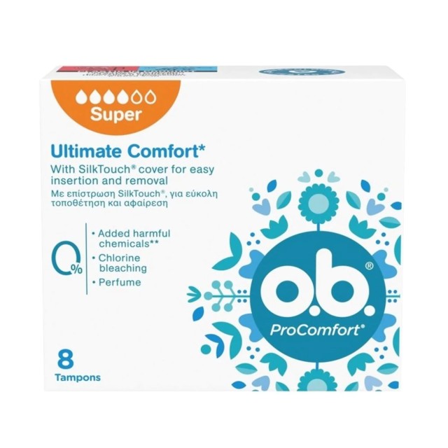 O.B. Ultimate Comfort Super 8τμχ