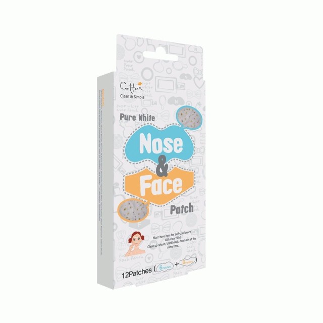 Vican Cettua Pure White Nose & Face 12 Strips