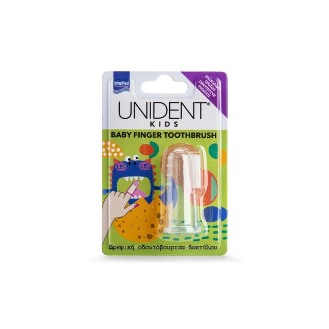 Intermed Unident Kids Baby Finger Toothbrush, 1τμχ