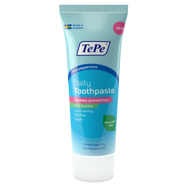 Tepe Daily Toothpaste 7+ ετών με ήπια γεύση μέντας 75ml