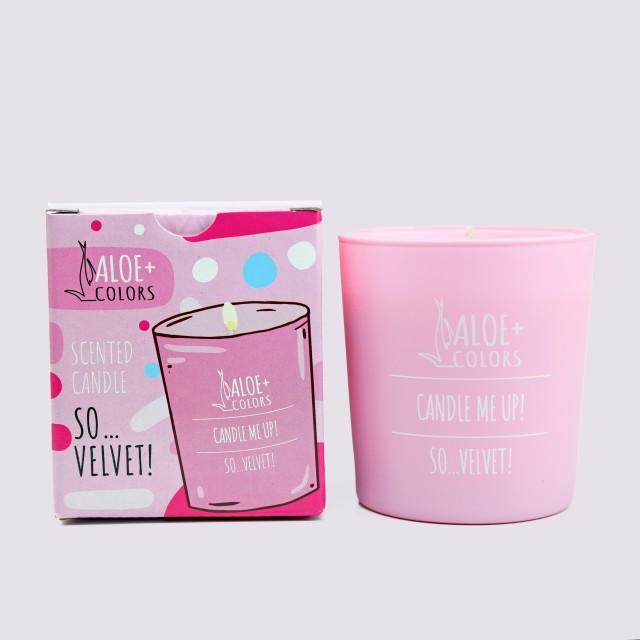 Aloe+ Colors Scented Soy Candle So Velvet 220gr