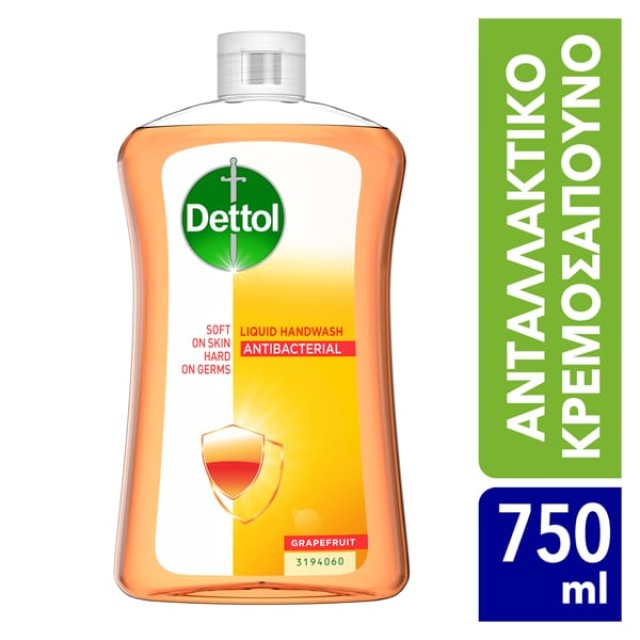 Dettol Liquid Hand Wash Grapefruit 750ml