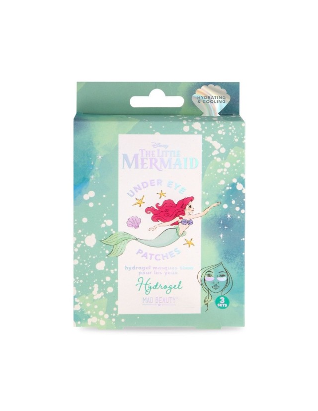 Mad Beauty Little Mermaid Hydrogel Under Eye Patches, 3 sets