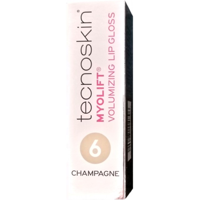 Tecnoskin Myolift Volumizing Lip Gloss 06-Champagne 6ml