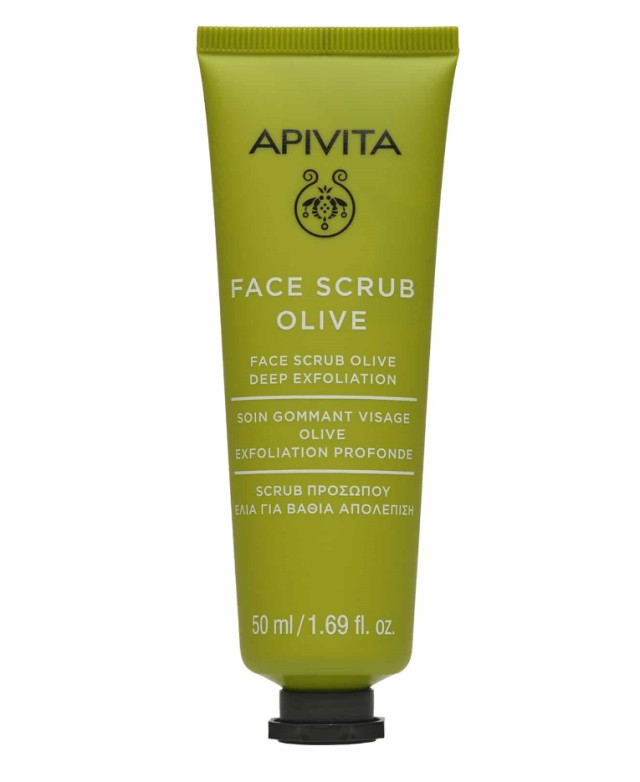 Apivita Face Scrub with Olive Deep Exfoliating 50ml