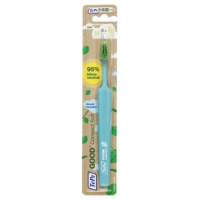 Tepe Regular Good Soft Οδοντόβουρτσα Χρώμα Γαλάζιο + Tepe Good Mini Flosser 1τμχ