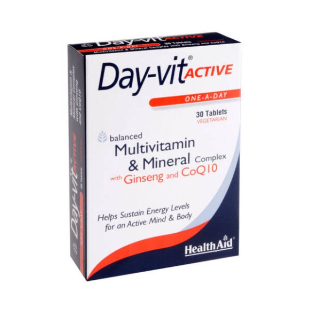 Health Aid Day-Vit Active Multivitamin & Mineral Complex 30tabs
